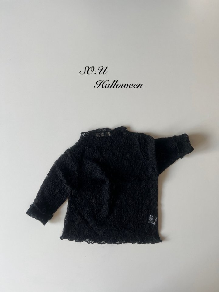 So U - Korean Baby Fashion - #onlinebabyboutique - Lace Wave Tee (Baby) - 7