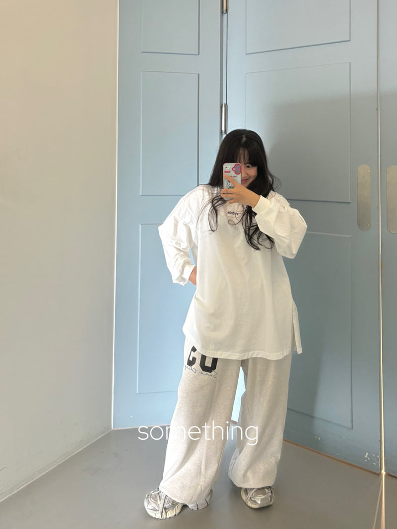 Something - Korean Women Fashion - #momslook - Urban Tee - 7