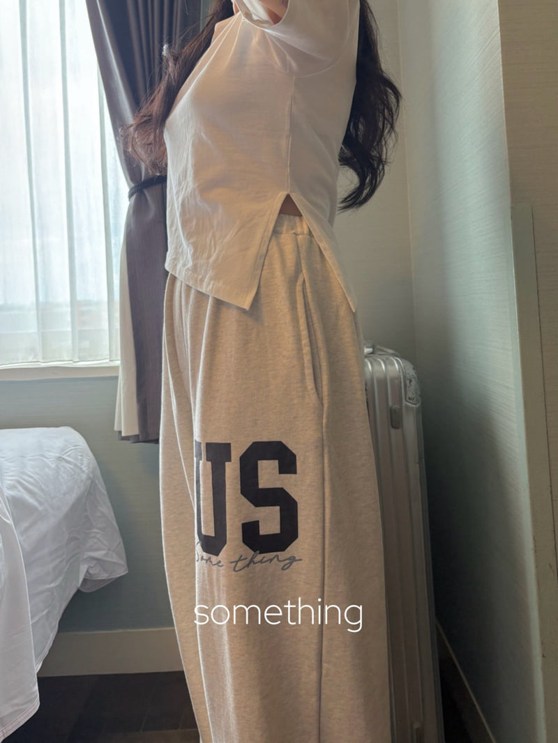 Something - Korean Women Fashion - #momslook - US Jogger Pants - 6