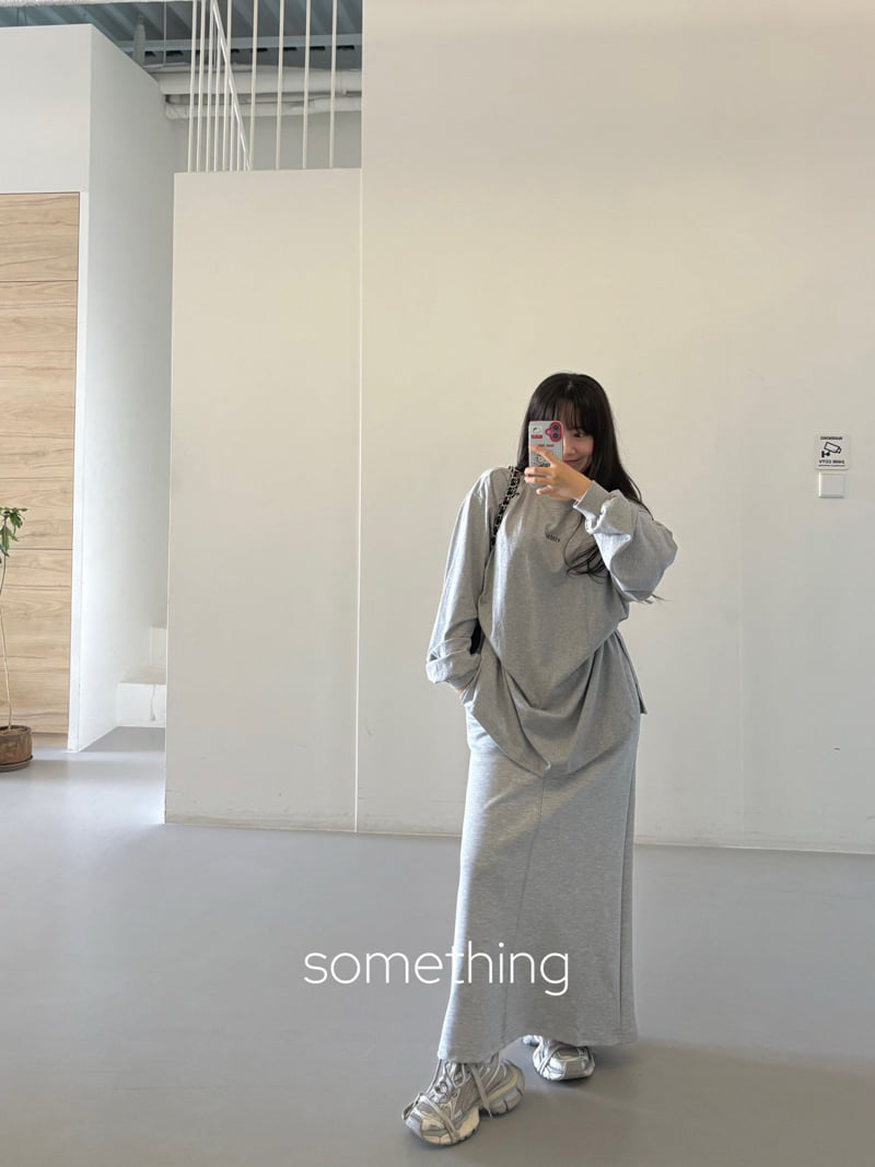 Something - Korean Women Fashion - #momslook - Cushion Long Skirt - 11
