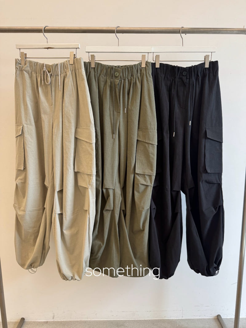 Something - Korean Women Fashion - #momslook - Natural Jogger Pants