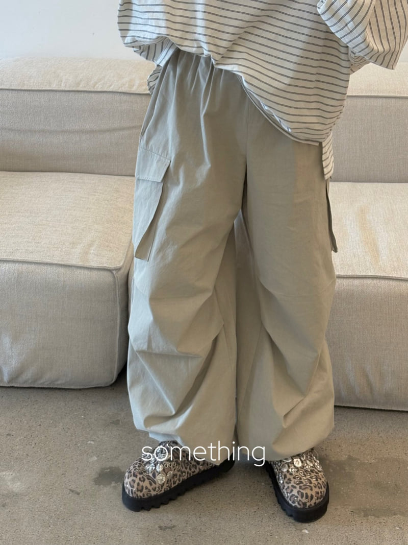 Something - Korean Women Fashion - #momslook - Natural Jogger Pants - 5