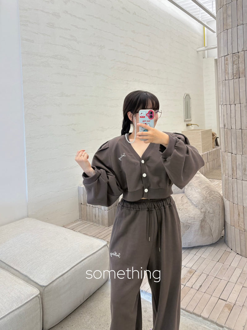 Something - Korean Women Fashion - #momslook - Matte Cardigan - 10
