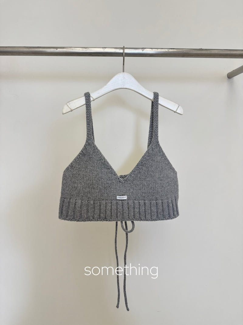 Something - Korean Women Fashion - #thatsdarling - Bustier Knit - 2
