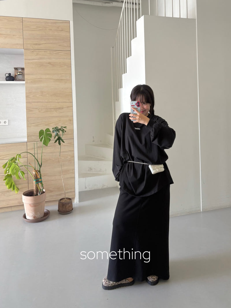 Something - Korean Women Fashion - #womensfashion - Cushion Long Skirt - 10