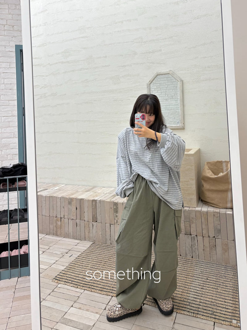 Something - Korean Women Fashion - #womensfashion - Natural Jogger Pants - 12
