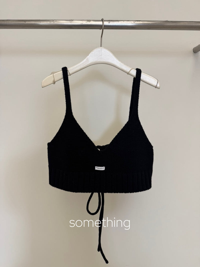 Something - Korean Women Fashion - #womensfashion - Bustier Knit - 5