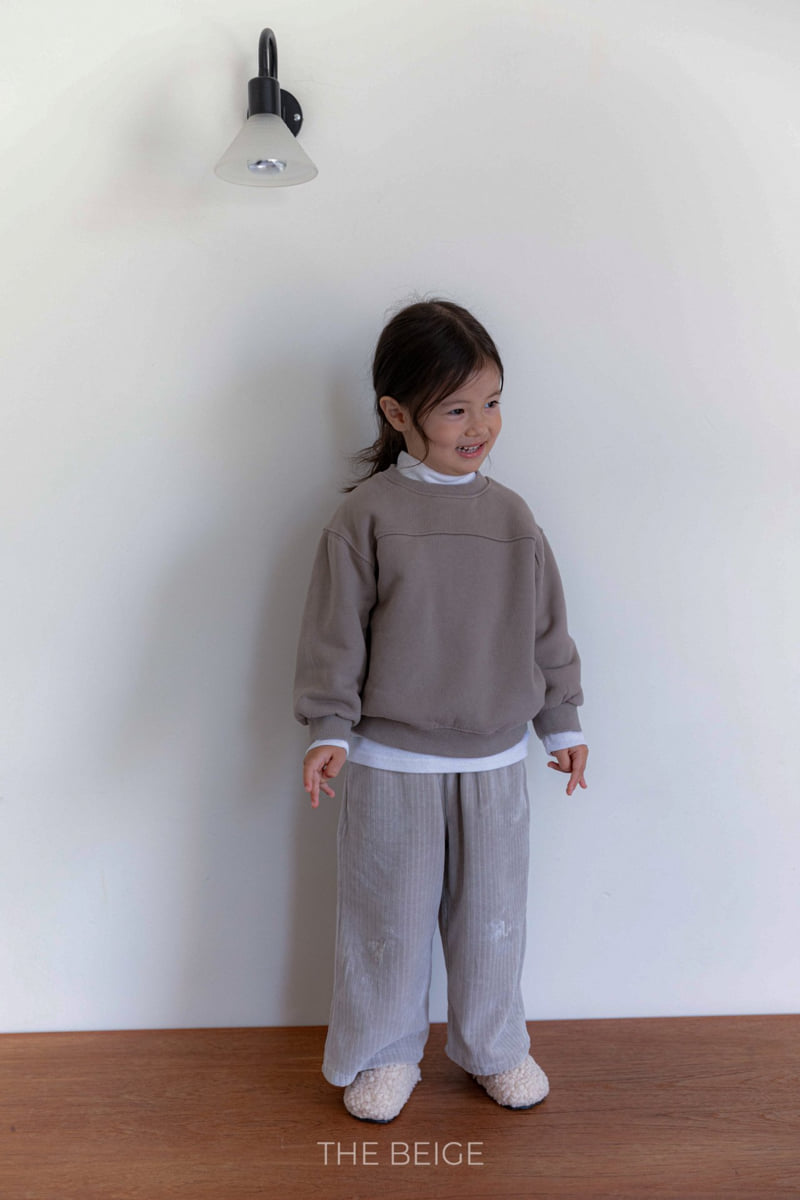 The Beige - Korean Baby Fashion - #babyboutique - Slim Half Turtleneck Tee - 10