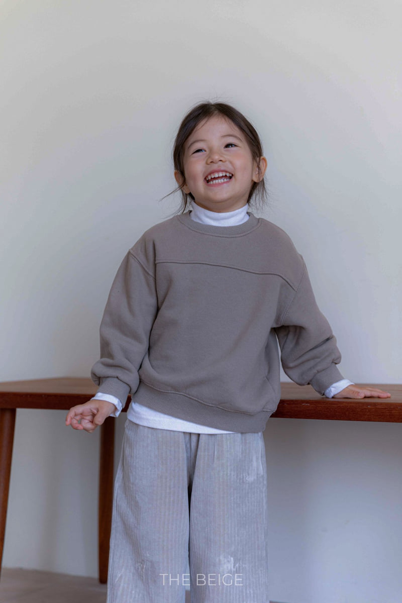 The Beige - Korean Baby Fashion - #babyboutique - Slim Half Turtleneck Tee - 9