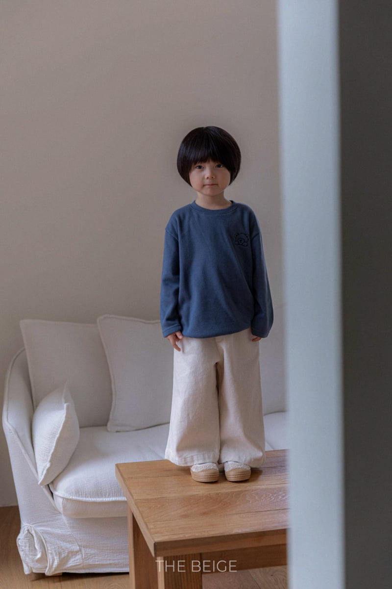 The Beige - Korean Baby Fashion - #babyboutique - Tucked Wide Pants - 8