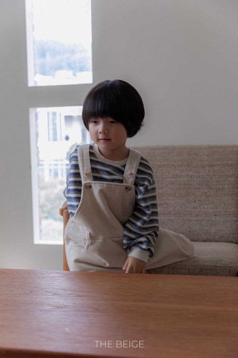 The Beige - Korean Baby Fashion - #babyboutique - Knit Striped Sweatshirt - 2