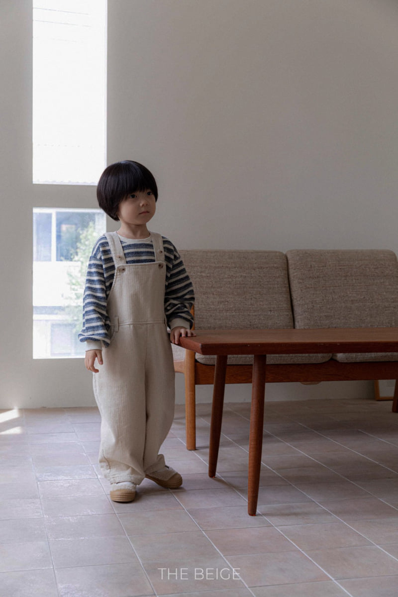 The Beige - Korean Baby Fashion - #babyboutique - Knit Striped Sweatshirt - 3