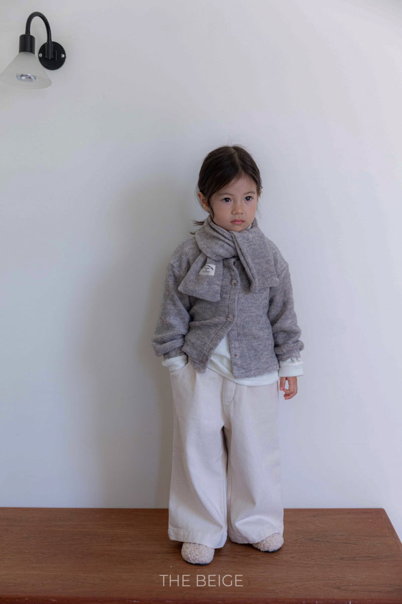 The Beige - Korean Baby Fashion - #babyboutiqueclothing - Tucked Wide Pants - 10
