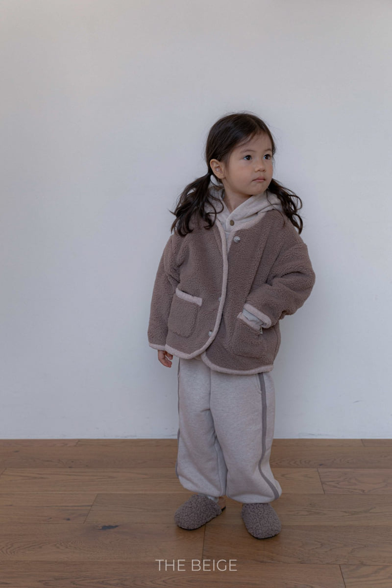 The Beige - Korean Baby Fashion - #babyboutiqueclothing - Tape Hoodie Set - 7