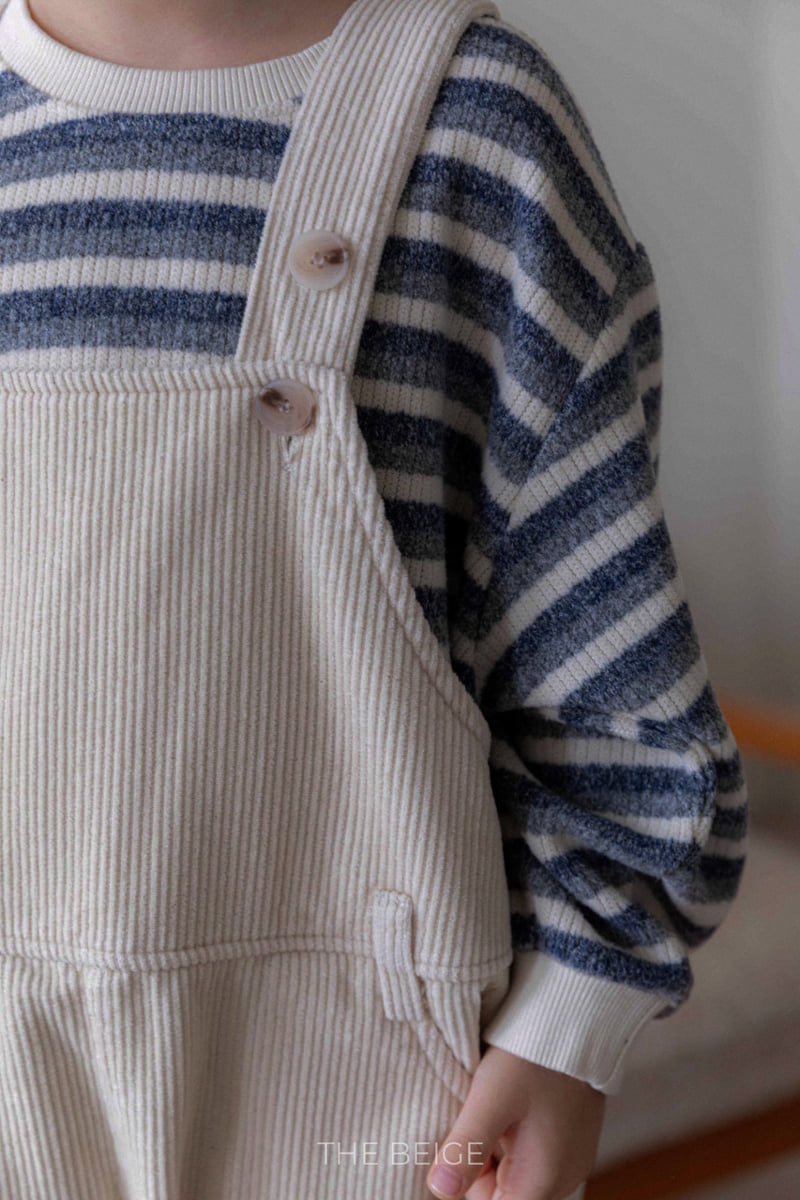 The Beige - Korean Baby Fashion - #babyboutique - Knit Striped Sweatshirt - 4