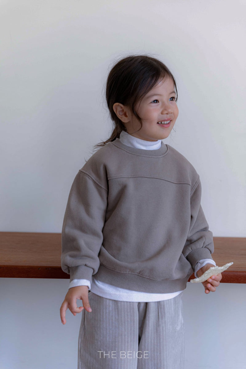 The Beige - Korean Baby Fashion - #babyclothing - Panel Sweatshirt