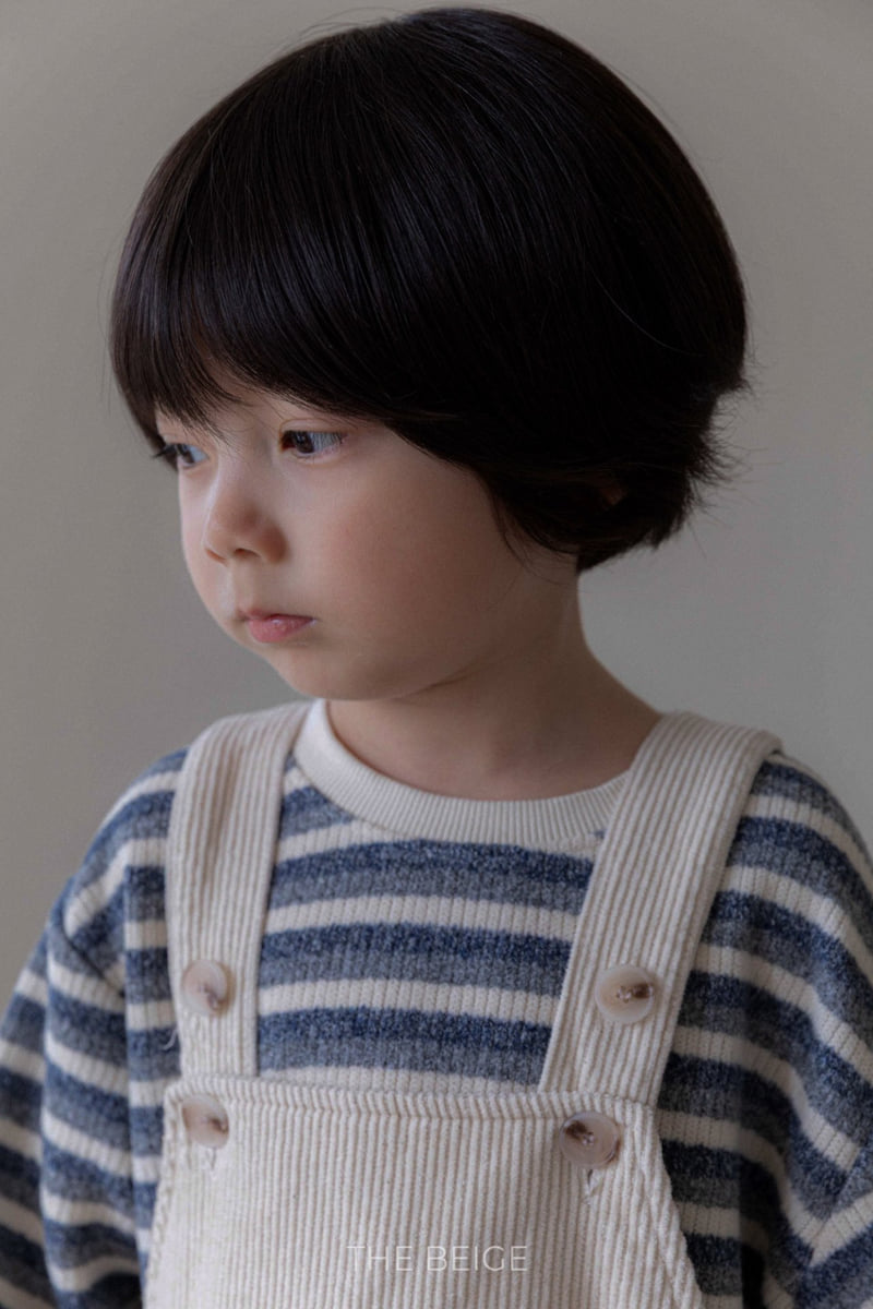 The Beige - Korean Baby Fashion - #babyclothing - Knit Striped Sweatshirt - 5