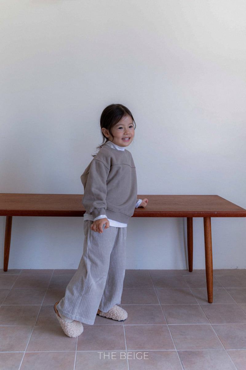 The Beige - Korean Baby Fashion - #babyfashion - Panel Sweatshirt - 2