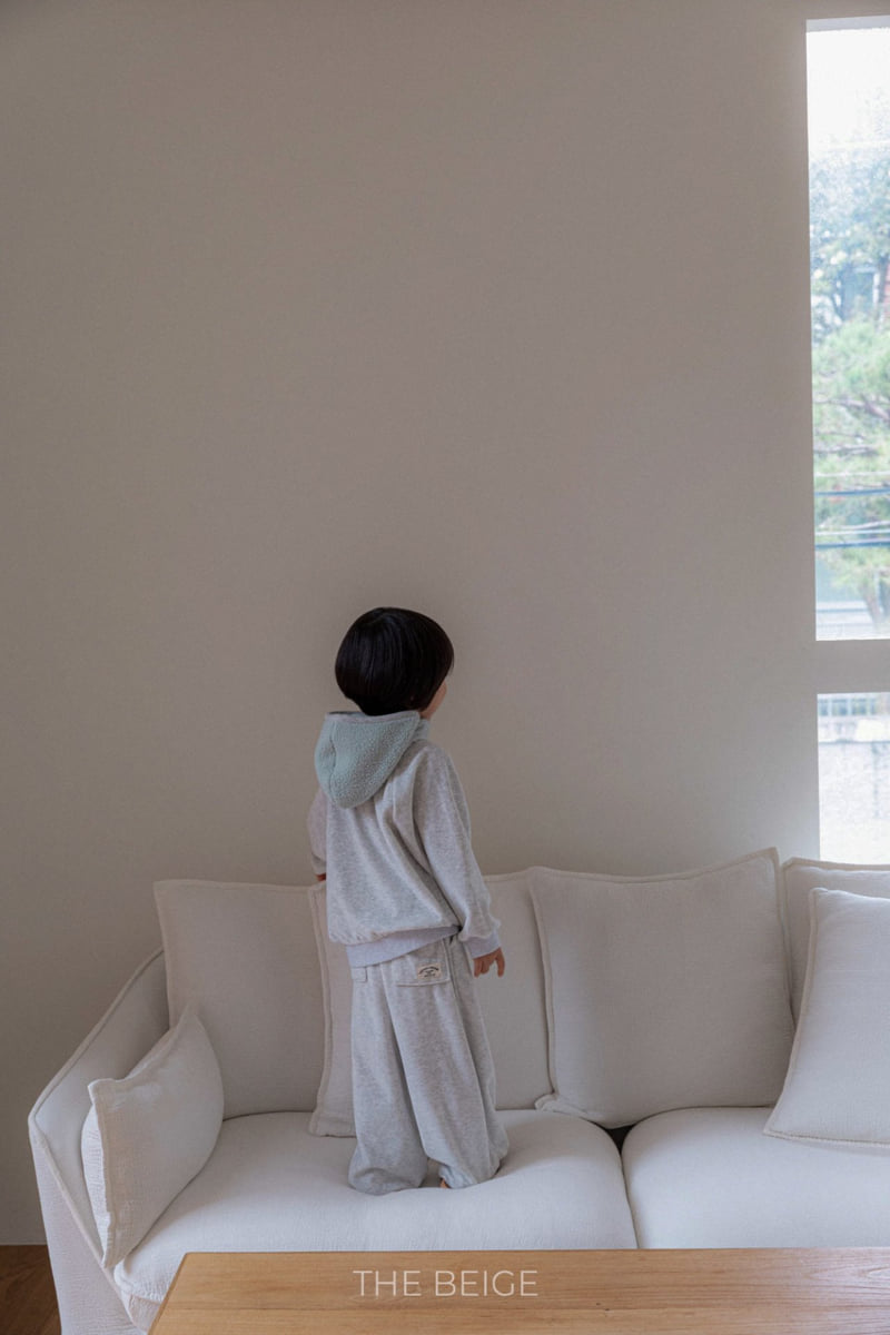 The Beige - Korean Baby Fashion - #babyfashion - Velour Sweatshirt - 10