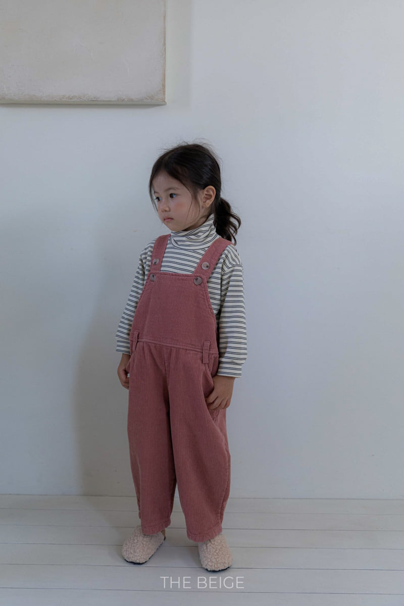 The Beige - Korean Baby Fashion - #babyfashion - Belted Suspender Pants - 2
