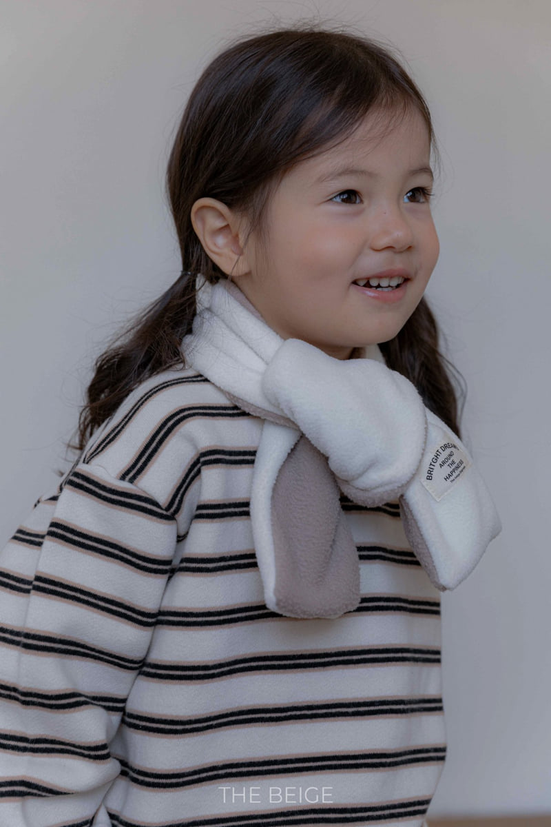 The Beige - Korean Baby Fashion - #babyfever - Terry Striped Sweatshirt