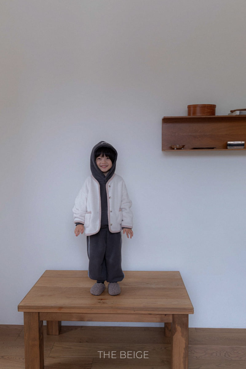 The Beige - Korean Baby Fashion - #babyfever - Tape Hoodie Set - 10