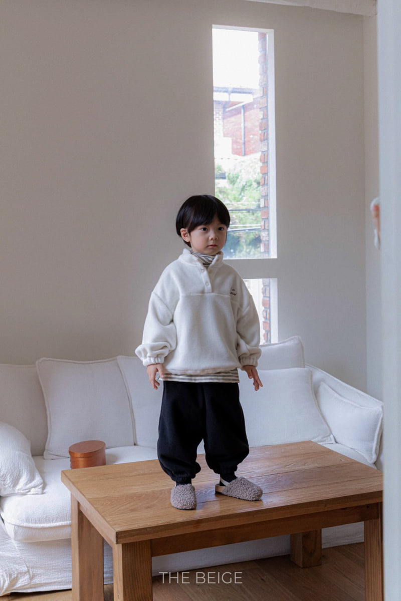 The Beige - Korean Baby Fashion - #babyfever - Basic Jogger Pants - 2