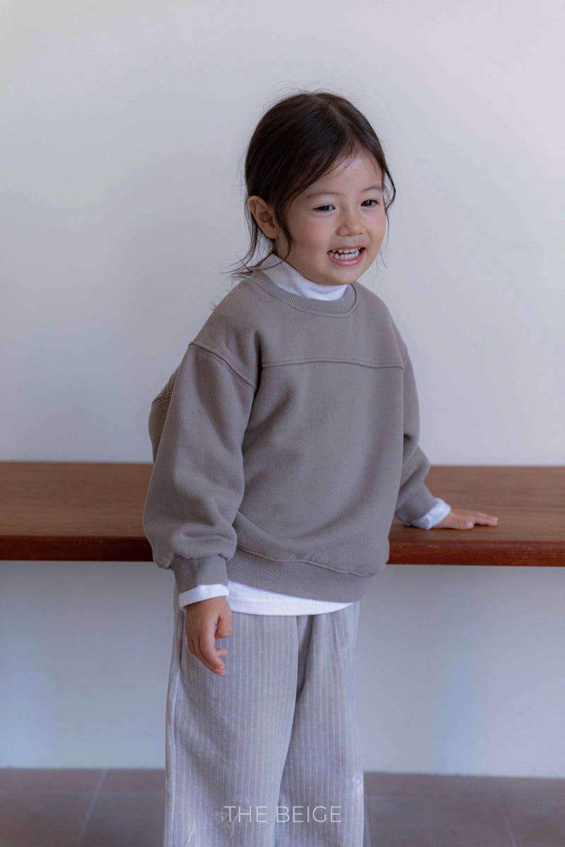 The Beige - Korean Baby Fashion - #babyfever - Panel Sweatshirt - 4