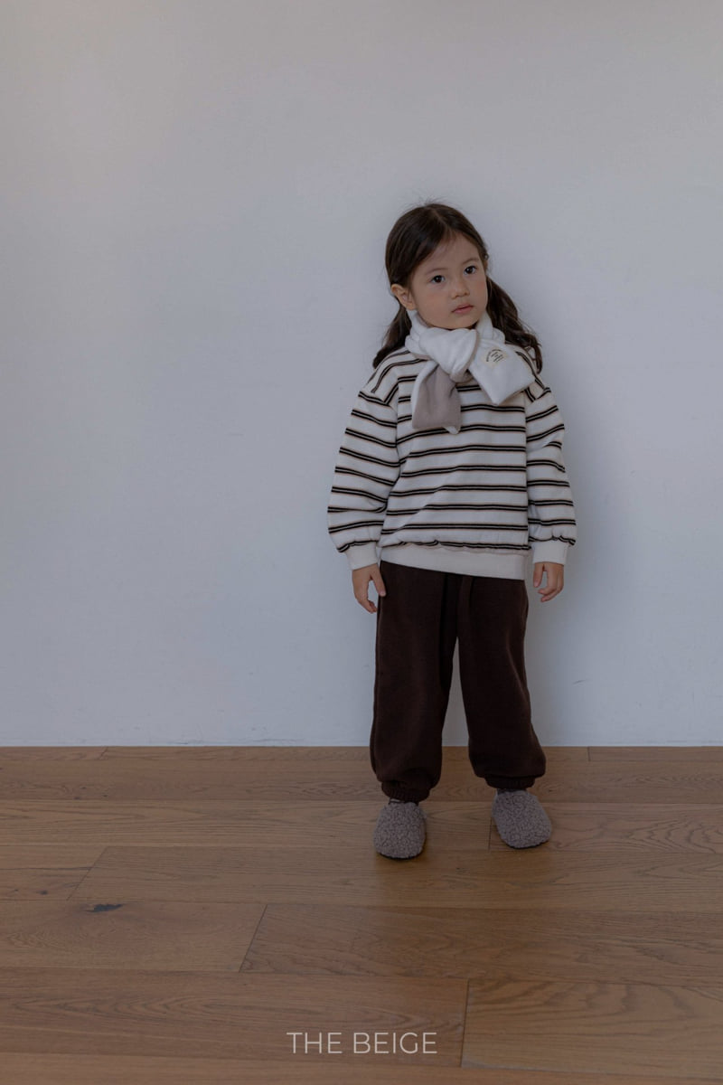 The Beige - Korean Baby Fashion - #babygirlfashion - Fleece Jogger Pants - 3