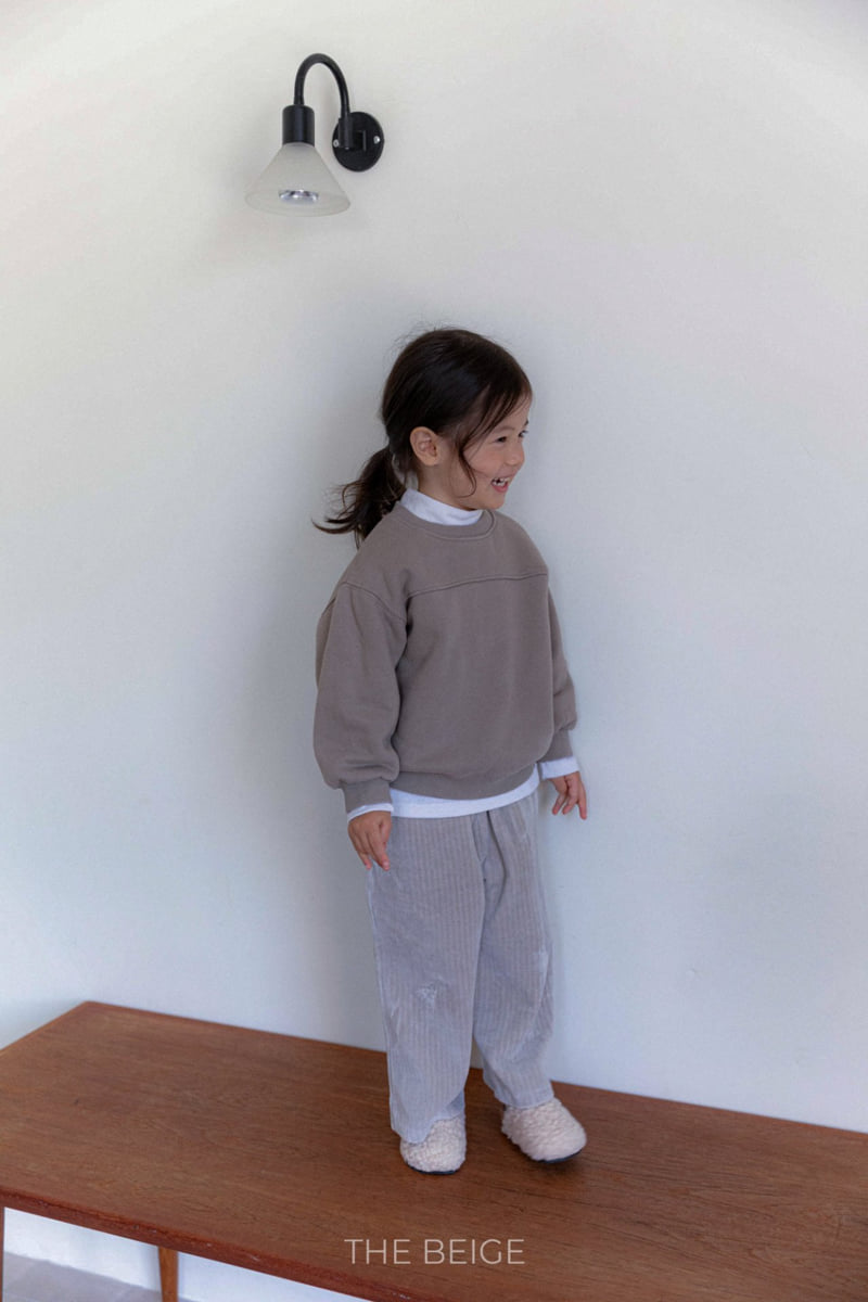 The Beige - Korean Baby Fashion - #babylifestyle - Panel Sweatshirt - 5