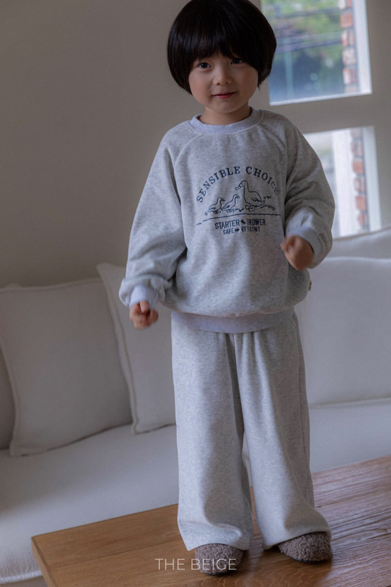 The Beige - Korean Baby Fashion - #babyoninstagram - Velour Wide Pants - 3