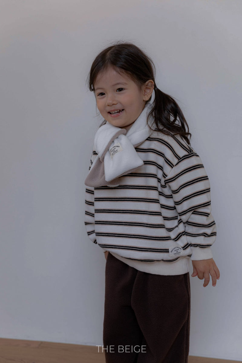 The Beige - Korean Baby Fashion - #babyootd - Fleece Jogger Pants - 6