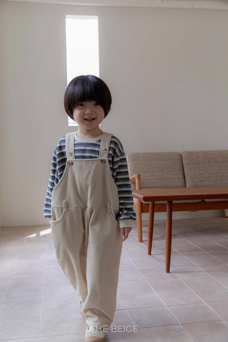 The Beige - Korean Baby Fashion - #babyootd - Belted Suspender Pants - 7