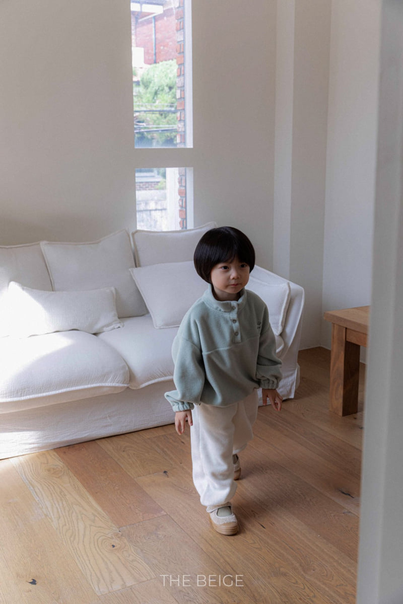 The Beige - Korean Baby Fashion - #babyoutfit - Fleece Jogger Pants - 7