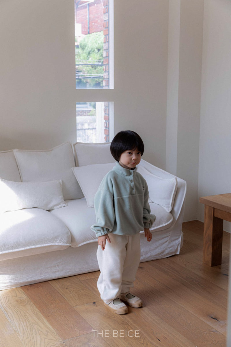 The Beige - Korean Baby Fashion - #babyoutfit - Fleece Jogger Pants - 8