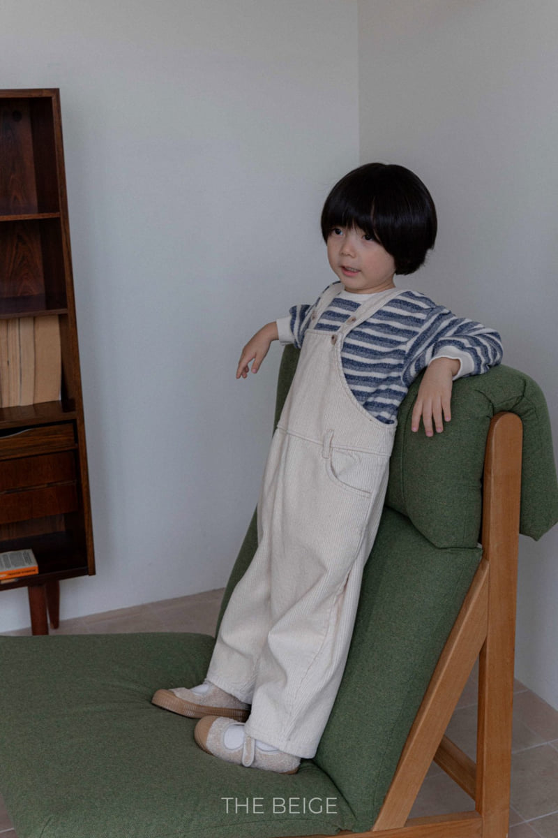The Beige - Korean Baby Fashion - #babyoutfit - Belted Suspender Pants - 9