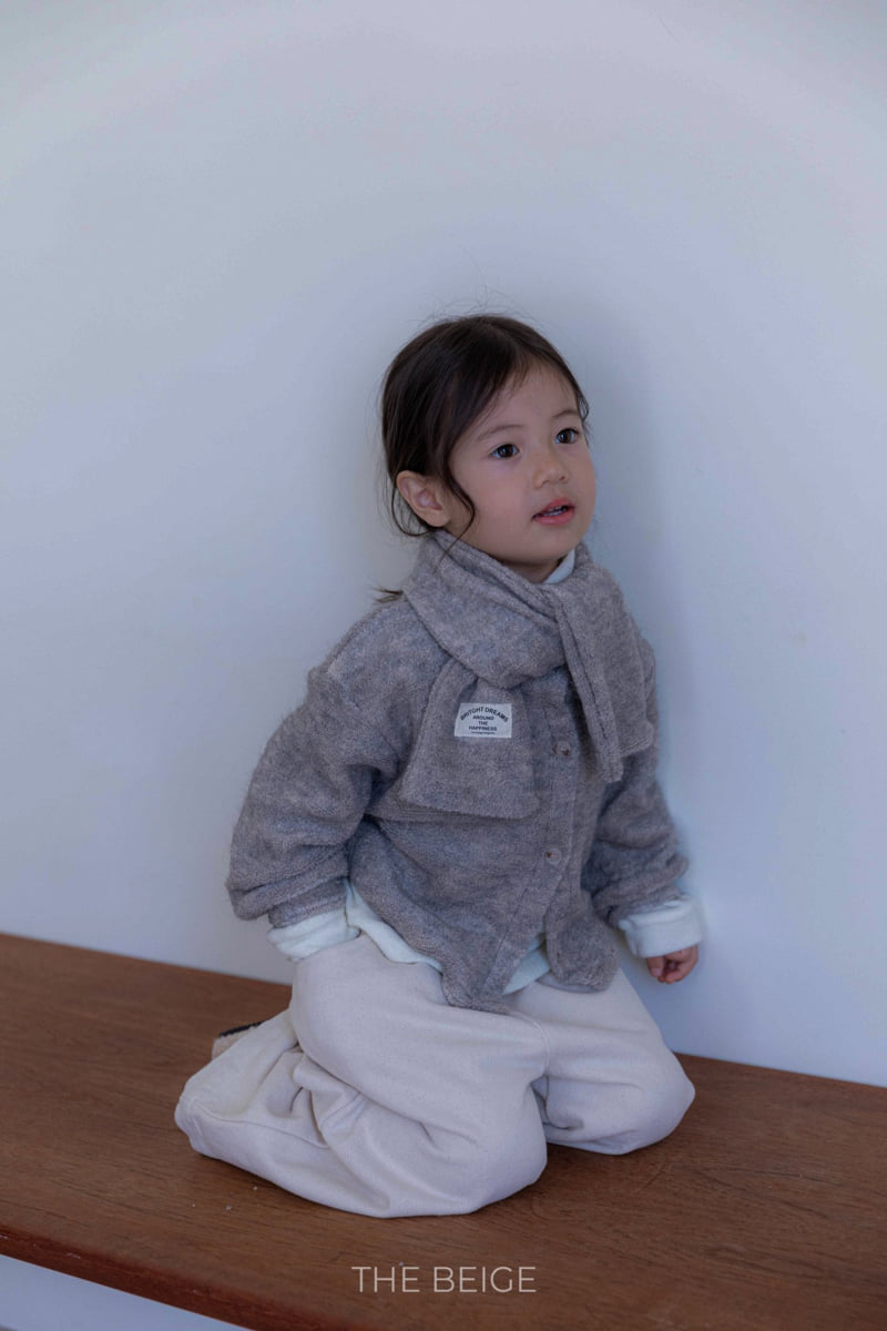 The Beige - Korean Baby Fashion - #babyoutfit - Knit Muffler - 5