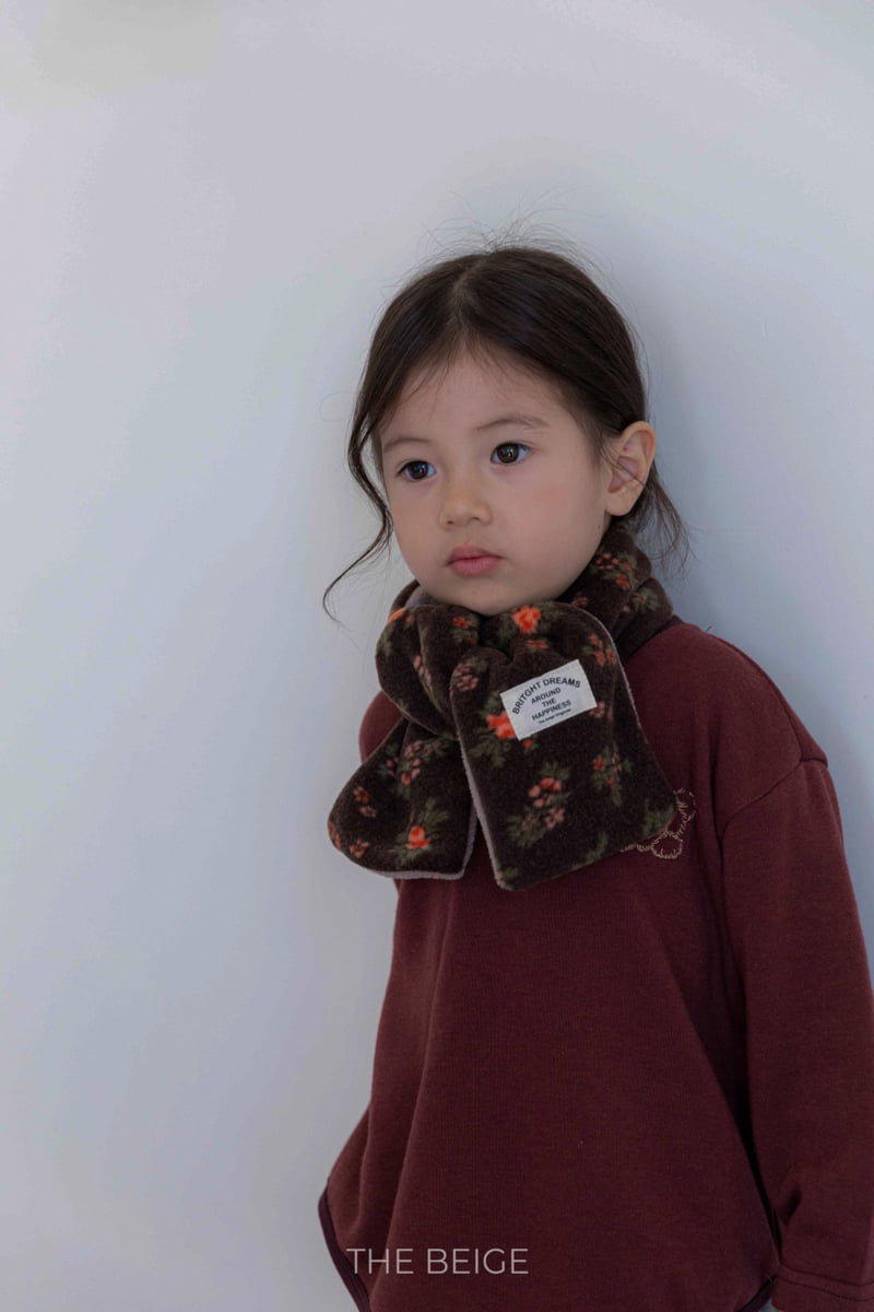 The Beige - Korean Baby Fashion - #babywear - Bear Embroidery Binding Tee - 5