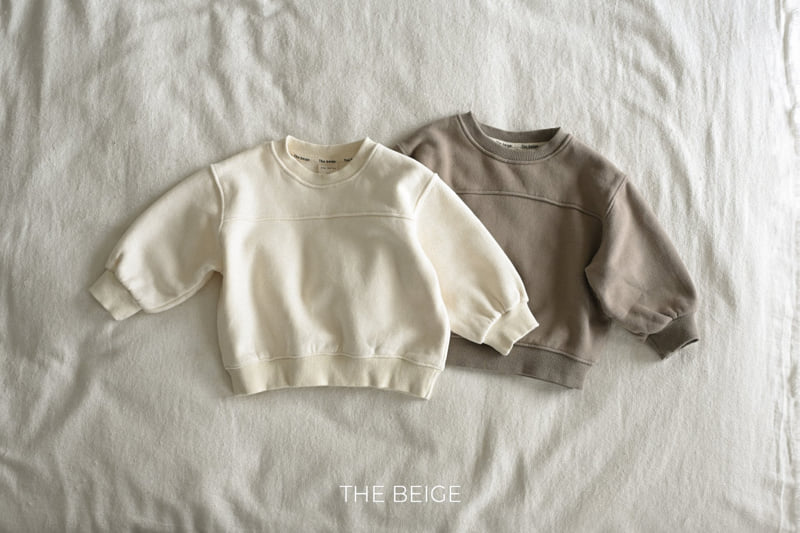 The Beige - Korean Baby Fashion - #onlinebabyboutique - Panel Sweatshirt - 11