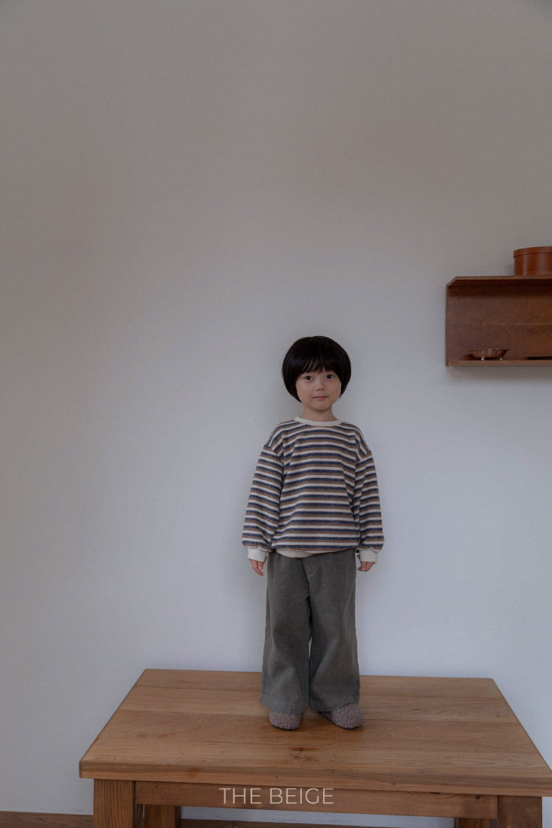 The Beige - Korean Baby Fashion - #onlinebabyboutique - Tucked Wide Pants - 6
