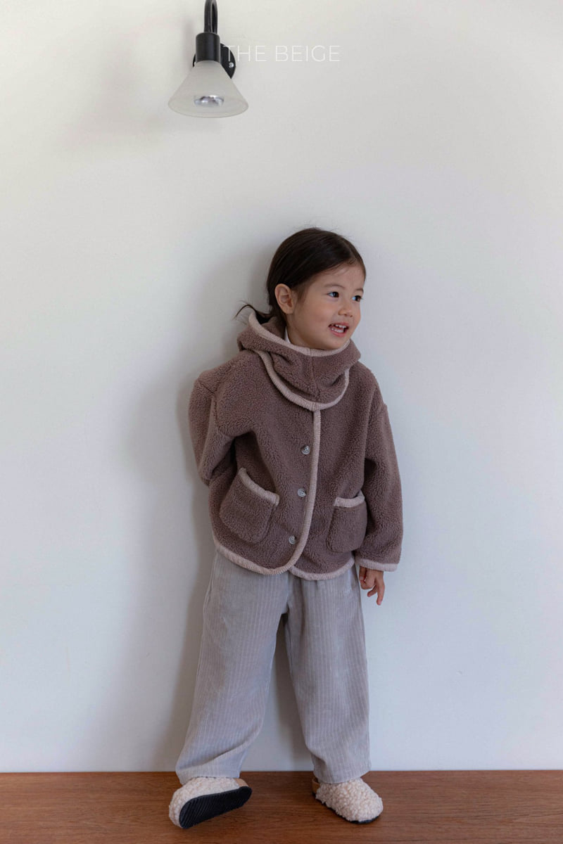 The Beige - Korean Baby Fashion - #onlinebabyboutique - Binding Jacket - 2