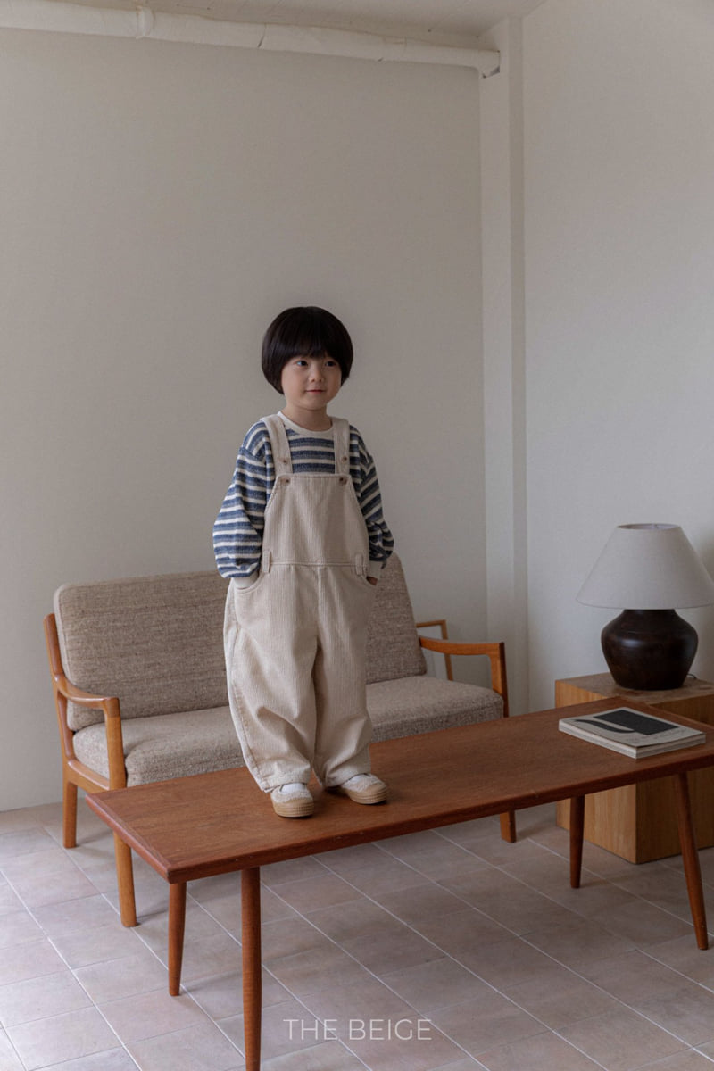 The Beige - Korean Baby Fashion - #onlinebabyboutique - Belted Suspender Pants - 11