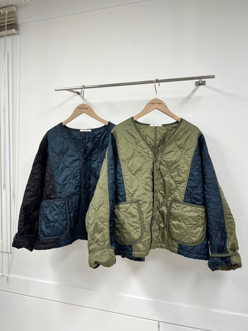 The Fine.b - Korean Women Fashion - #momslook - Balance Quilted Jacket