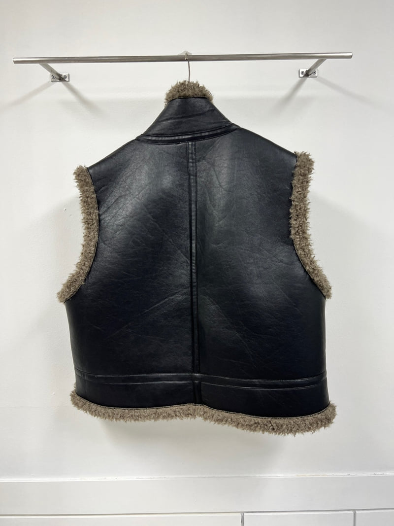 The Fine.b - Korean Women Fashion - #momslook - Mustang Vest - 5