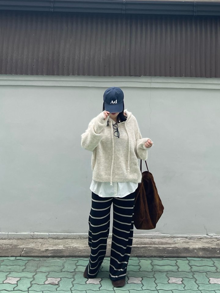 The Fine.b - Korean Women Fashion - #pursuepretty - Knit Hoodie - 11