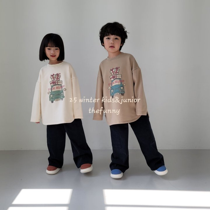 The Funny - Korean Children Fashion - #Kfashion4kids - Car Long Tee - 5