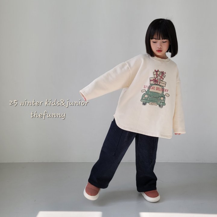 The Funny - Korean Children Fashion - #kidzfashiontrend - Soft Stretch Denim Pants - 4