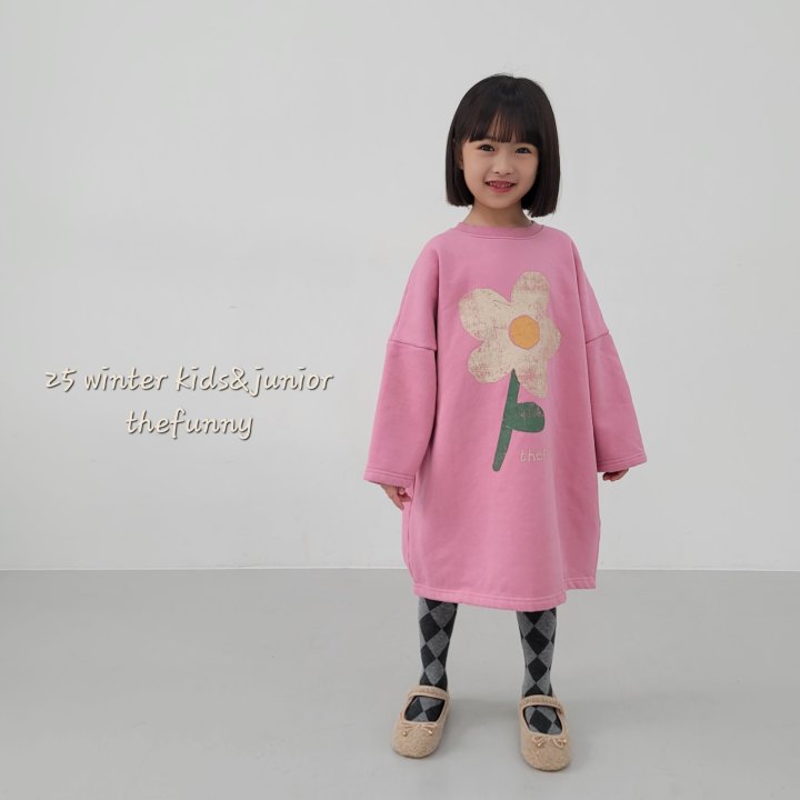 The Funny - Korean Children Fashion - #Kfashion4kids - Winter Blossom One-piece - 8