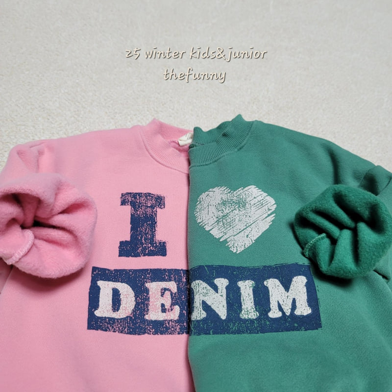 The Funny - Korean Children Fashion - #childofig - Denim Sweatshirt - 12