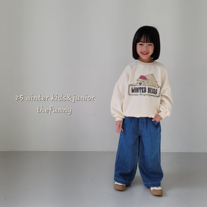 The Funny - Korean Children Fashion - #childofig - Sleeping Bear Sweatshirt - 8